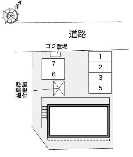 ★手数料０円★清須市廻間　月極駐車場（LP）